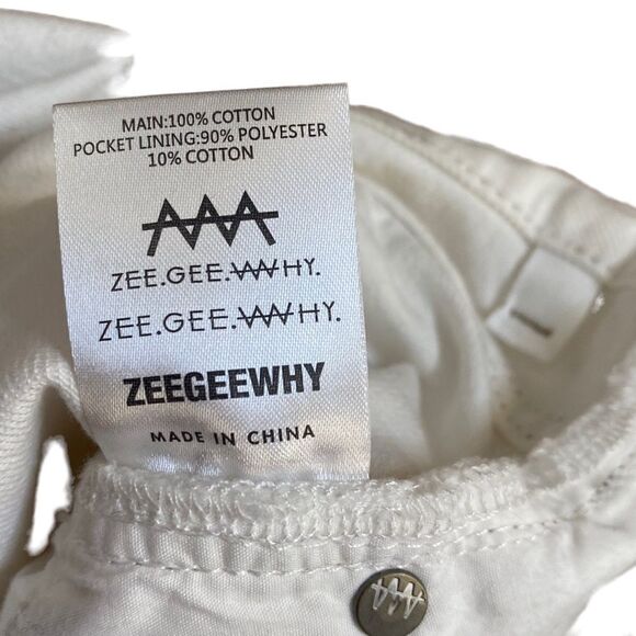 Ziggy Denim Hi & Loose Long Shorts- Coconut - Picture 11 of 14